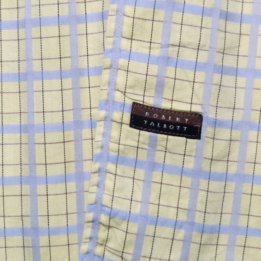 Robert Talbott Long Sleeve Button Down Shirt Wind… - image 5